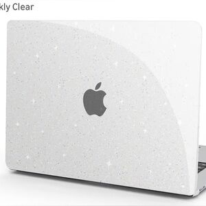 BELK Sparkly Clear Laptop Hardshell Case - Macbook Pro 14